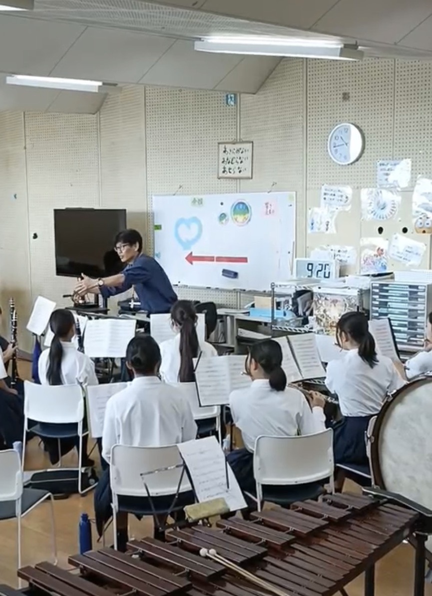 吹奏楽の活動風景